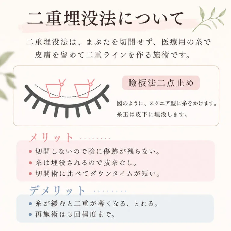 二重埋没について